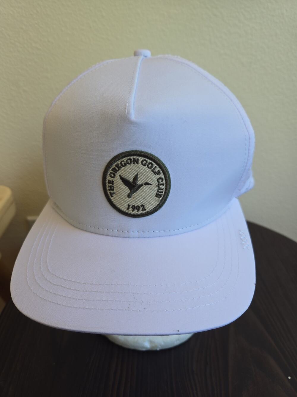 The Oregon Golf Club White Trucker Hat